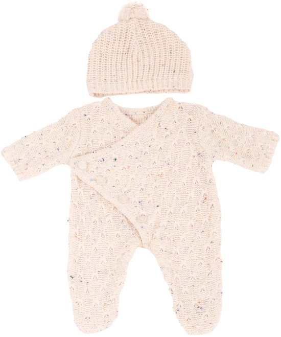 Ensemble 3 Pièces Götz Pour Poupées 30-33 Cm – Combinaison Tricot Et Accessoires, Taille S, Dès 3 Ans