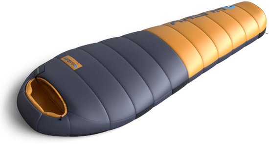 Husky mummyslaapzak dons Dexter short 2024 -15°C - 200 cm - Blauw met Oranje van Husky — afbeelding 5