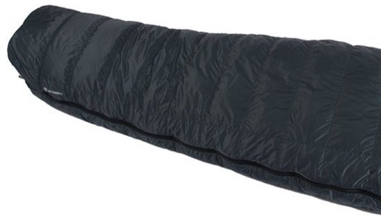 SirJoseph mummyslaapzak Trekking Rimo III 600 - links 200 cm - Donker Grijs van SirJoseph — afbeelding 4