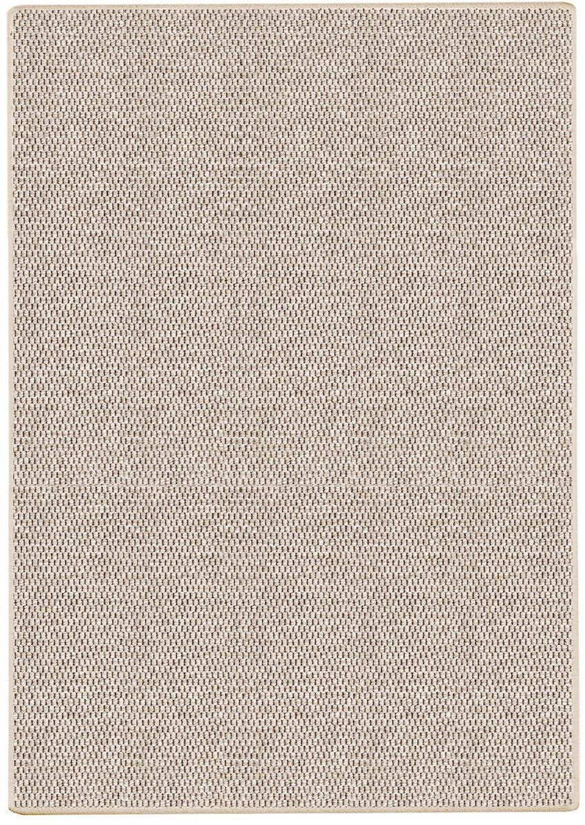 FLOORDIREKT Tapijt Kalkutta - Op maat Gemaakt - Sisal Look - Slijtvast & Moderne Loper - Beige - 80 x 400 cm