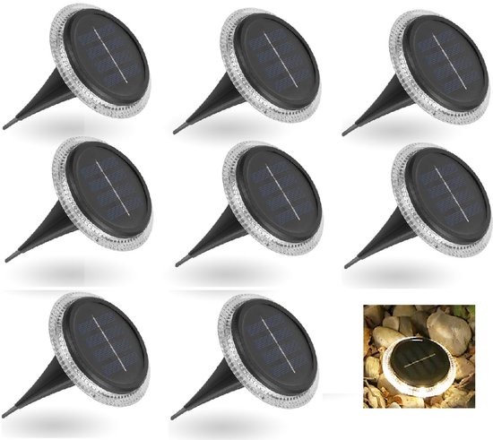 Zonne-energie Grondspots voor Tuinverlichting