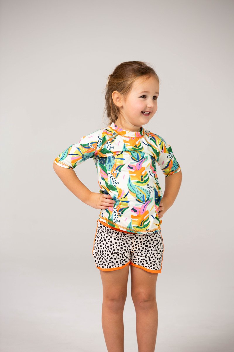 Ducksday - zwembroek - UV - moana - oranje - 12jaar - 146/152 - valt klein — afbeelding 11