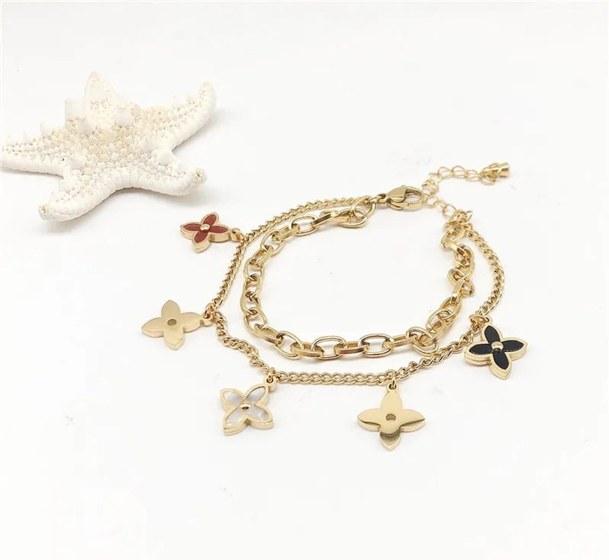 Armband Si Amor Sieraden BW2610-G Roestvrij Staal Kleur Goud