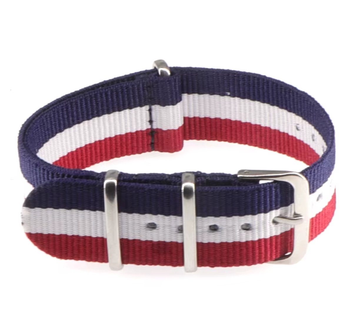 Actie4you® - Nato Strap - Horlogeband - G10 Military Nylon Strap - Horloge Bandje Nylon - Universeel - 20MM - NL Vlag