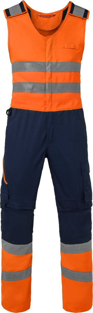 HAVEP Bodybroek High Vis 20453 - Marine/Fluo Oranje - 60
