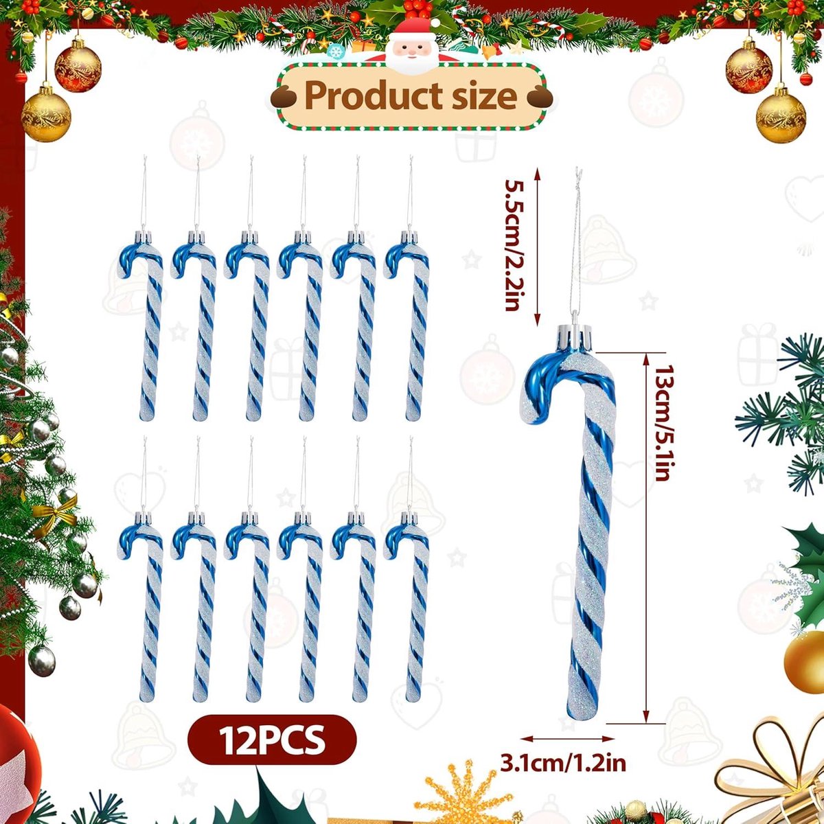 Delfts blauwe Kerstversiering - Delfts blauw kopen bij