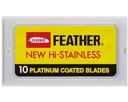 Feather - Double Edge - Scheermesjes - 10 stuks
