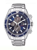 Citizen Promaster Marine Horloge - Citizen heren horloge - Blauw - diameter 46 mm - roestvrij staal