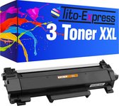 PlatinumSerie 3x toner cartridge alternatief voor Brother TN-2420