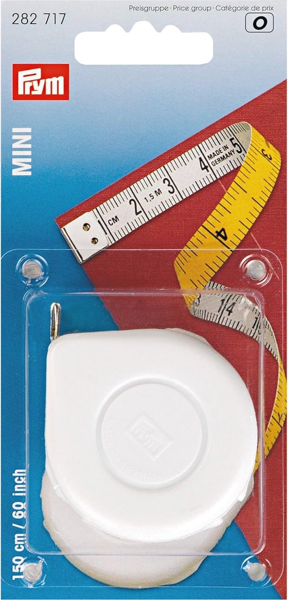 Mini Meetlint 150 cm - Dubbelzijdige Metrieke en Inch Metingen