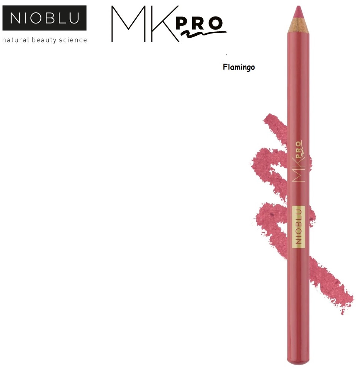NIOBLU - MKPro - Lip - Pencil - Flamingo