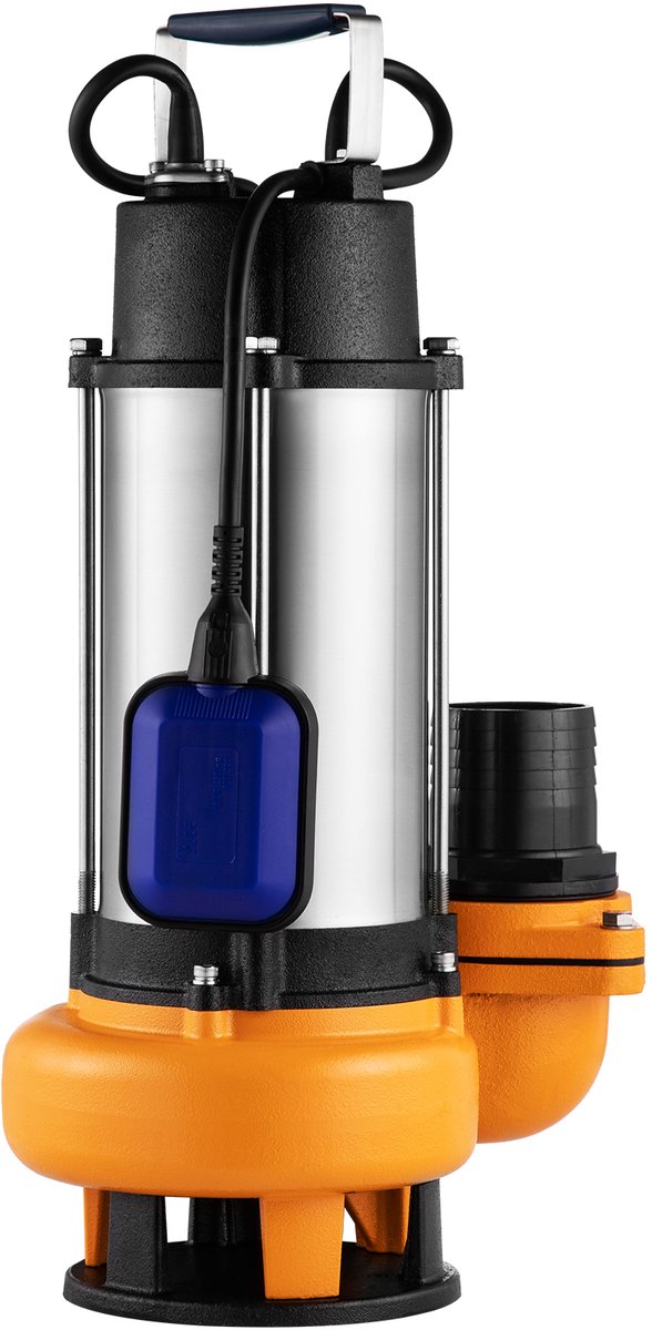 Onderwaterpomp, 2200W 60000L/H, 10m Kabel, Automatische Vlotterschakelaar, RVS, voor Vuil/Schone Wateren, Afwatering van Overstromingen, Tuinvijvers, Zwembaden, Jacuzzi's van VONROC — afbeelding 2