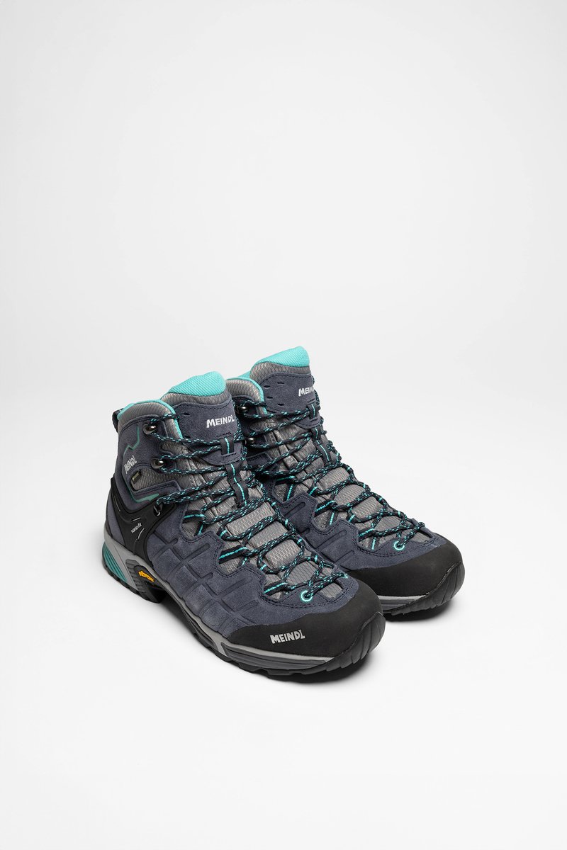 Meindl Kapstadt Lady GTX Wandelschoenen Dames Bleu Marine 41 Turquoise