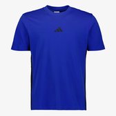 T-shirt de sport Adidas M 3S SJ pour homme, bleu - Taille L