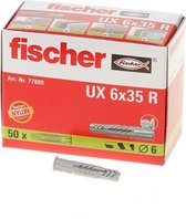 Fischer Universeelplug U x 6 x 35R (50)