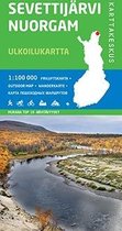 Karttakeskus Wandelkaart-Outdoor Map Sevettijärvi Nuorgam 1:100.000 (2014)