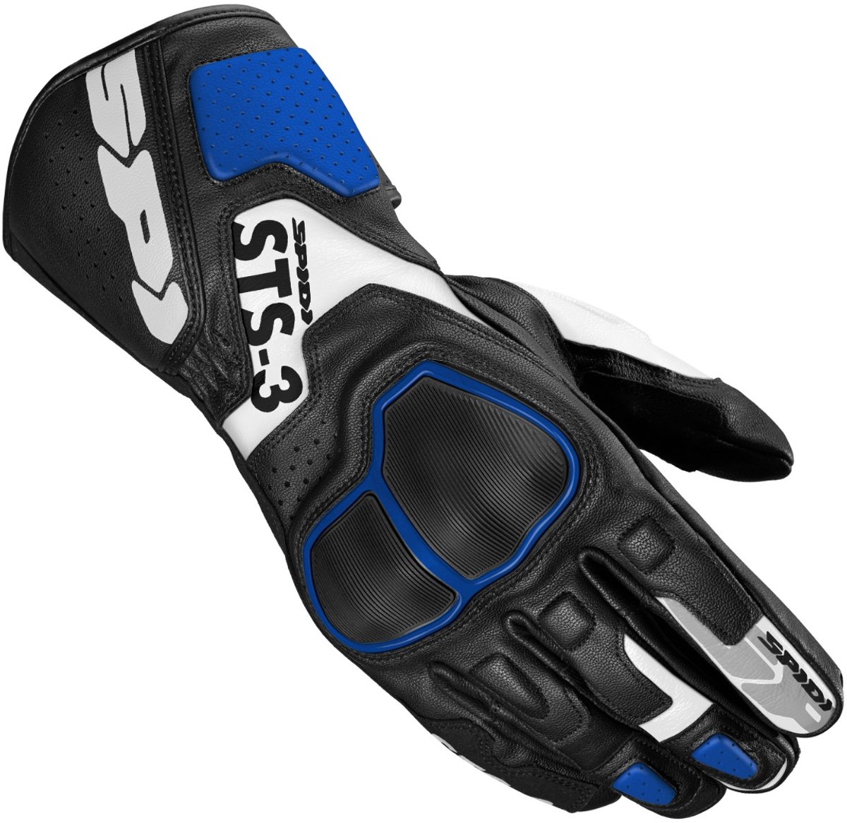 Spidi STS-3 Zwart Blauw - Handschoen
