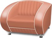 Bel Air Retro Fauteuil SF-01 Dusty Rose