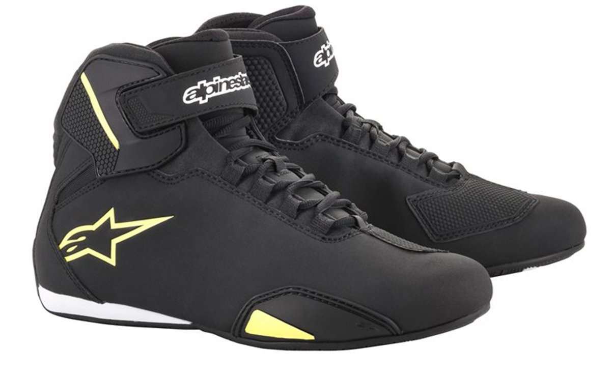 Alpinestars Sektor Schoenen Fluo – Laars Zwart