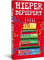 Bol.com Tony's Chocolonely Chocolade Taart Proeverijtje! 6 Fairtrade Chocola Repen Verjaardag Cadeau Vrouw of Man in Geschenkdoo... aanbieding