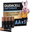 Duracell Optimum AA - alkaline batterijen - 1,5V, LR6 - 5 stuks