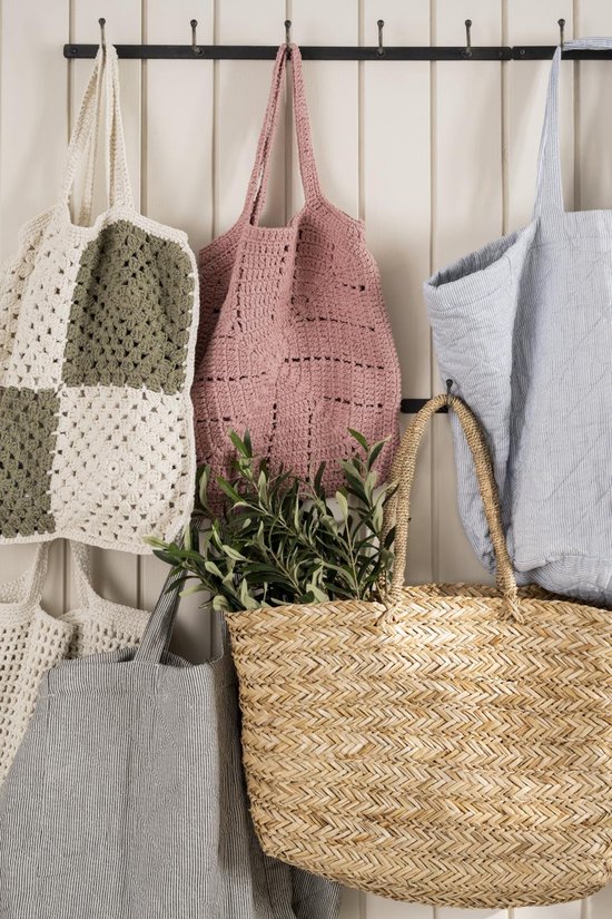 IbLaursen - Sac de plage en jonc de mer - Sac durable