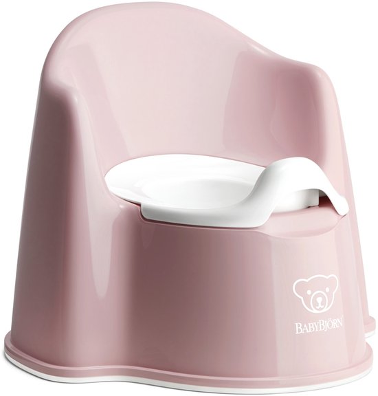 BabyBjorn Plaspotje Zetel pastelroze