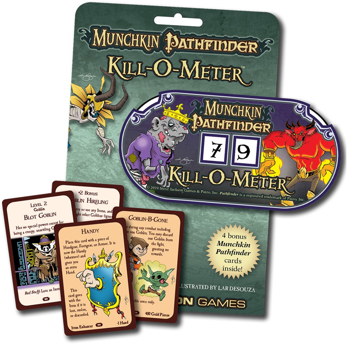 Munchkin Pathfinder Kill-o-Meter - Steve Jackson Games