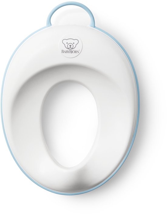 BabyBjörn WC-verkleiner - Wit-Turquoise