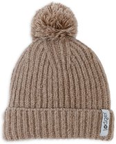 Lodger - Babymutsje - Merino Wol - Bruin - 3-6 maanden - Anti-Allergisch