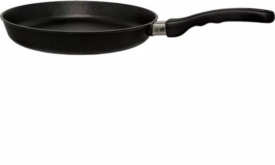 Poele / sauteuse GENERIQUE Amt gastroguss 2059561 poêle à frire plat rond fonte d'aluminium noir