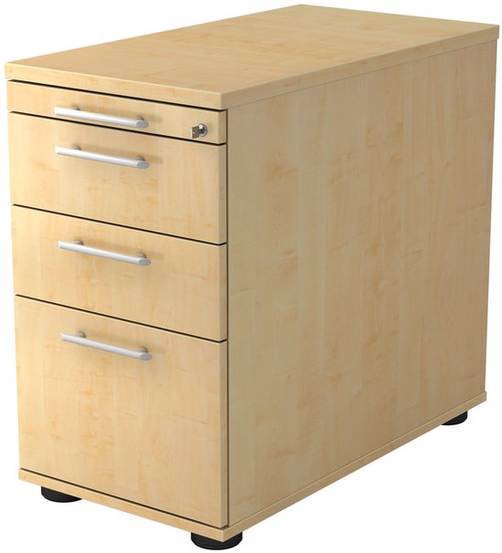 Ladeblok - 2 Lades - Esdoorn - 42,8 x 80 x 72-76 cm - Signa Sc40 RE