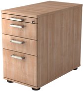 Ladeblok - 2 Lades - Walnoot - 42,8 x 80 x 72-76 cm - Signa Sc40 CE