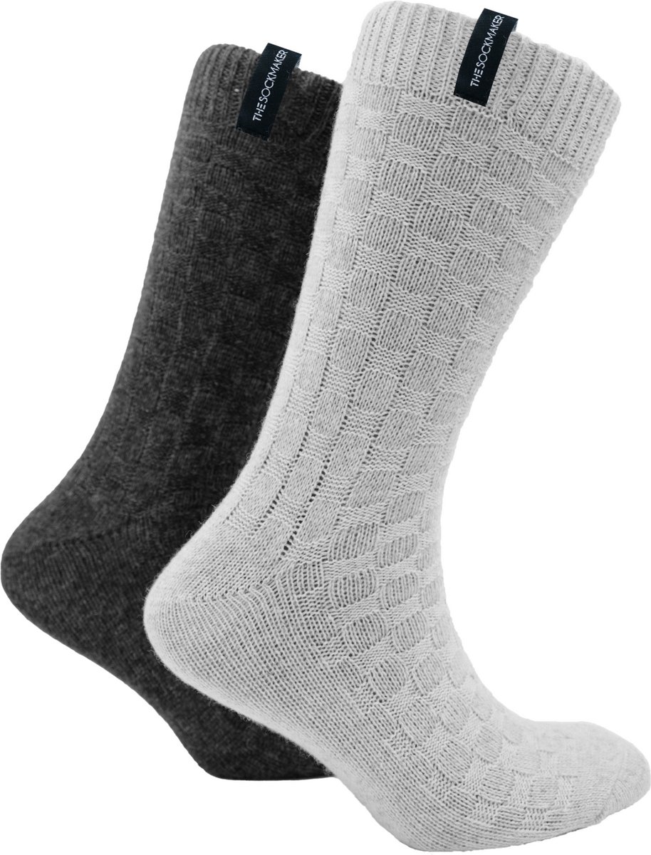 The Sockmaker werksokken - 2 kleuren - 2 paar - maat 41-46
