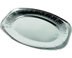 Aluminium schaal - Catering schaal - 35cm - 10 stuks - serveerschaal