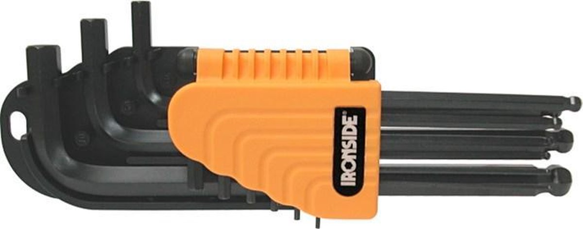 Ironside Inbussleutels - Incl. kogel - 1.5-10mm - 9-delig