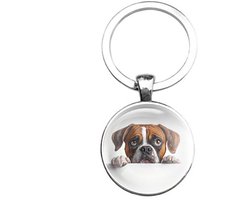 Sleutelhanger Glas | Boxer