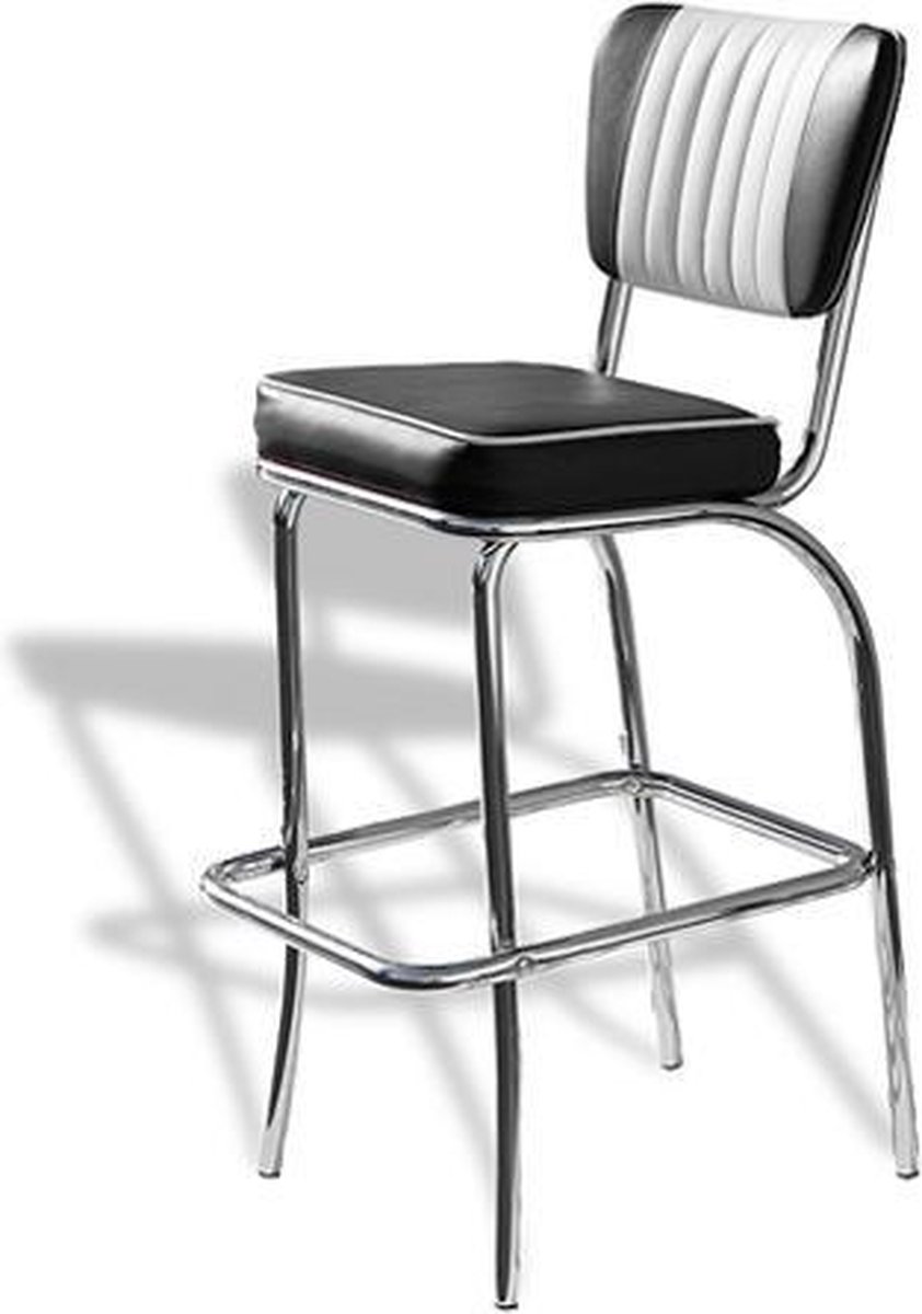 Bel Air Retro Barkruk BS-40 Zwart