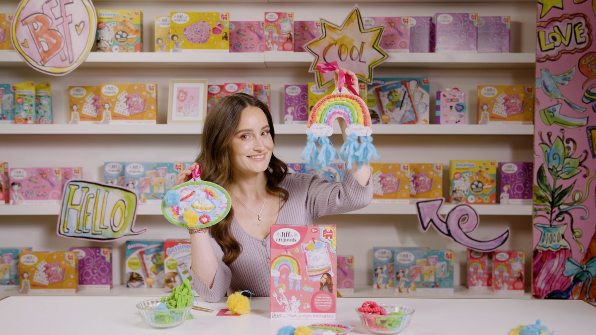 Jumbo - Jill Schirnhofer - Maak Je Eigen Borduursels - Knutselen - Knutselpakket — afbeelding 4