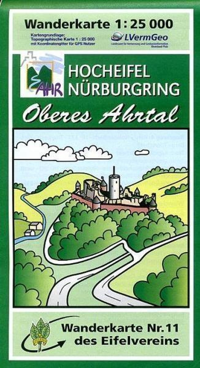 Eifelverein e.V. WK Hocheifel Nürburgring Oberes Ahrtal 1:25 000 (11) - Michael Müller