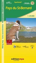 edition mpa TopoRando Pays du St. Bernard 1:25.000