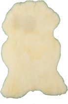 Dyreskinn Schapenvacht UK wit (80 - 90 cm)