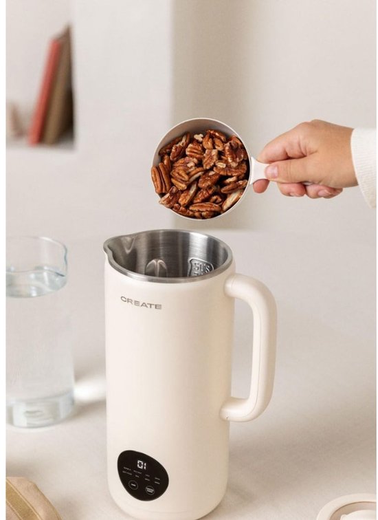 CRLYN® Soepmaker - Blender - Sojamelk Maker - Crème Wit van CRLYN — afbeelding 4