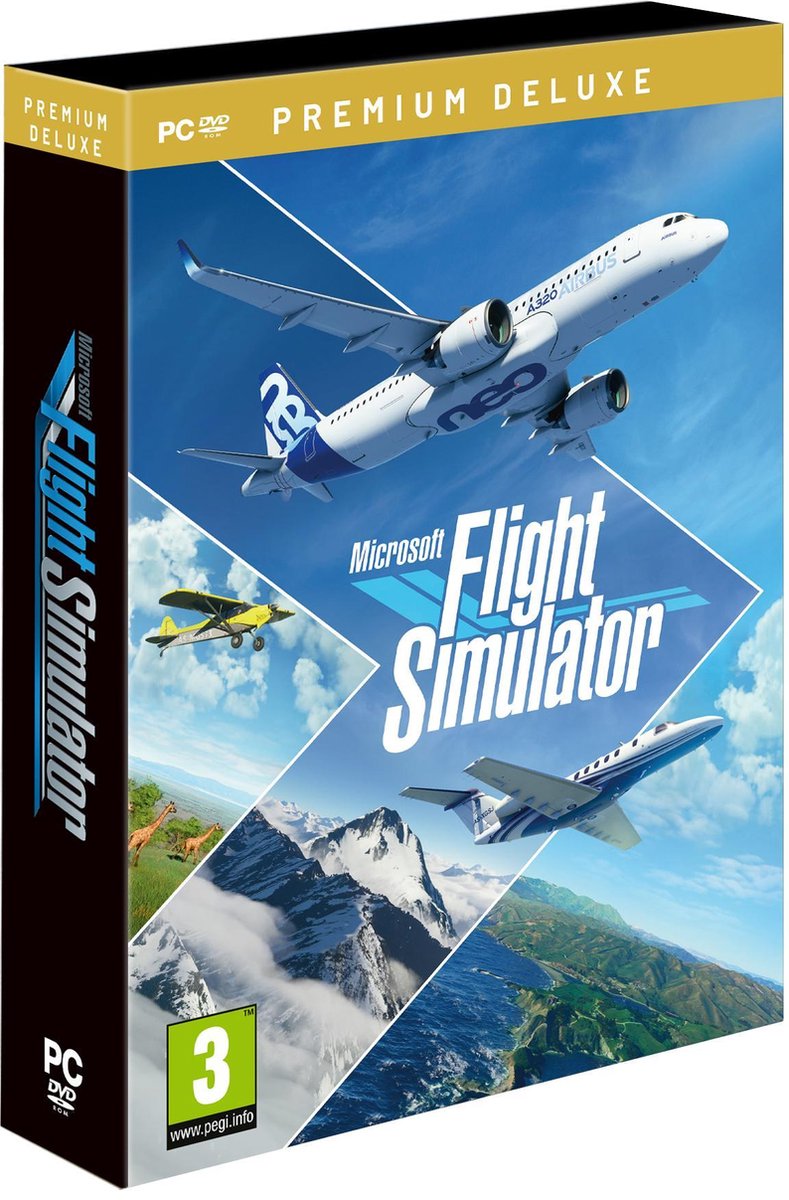 Trillen Stap Uittrekken Microsoft Flight Simulator - Premium Edition - PC | Games | bol.com