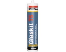 Soudal Glaskit TS | 290ML | Wit | Eencomponent Beglazing En Voegkit | MS-polymeer | Kit