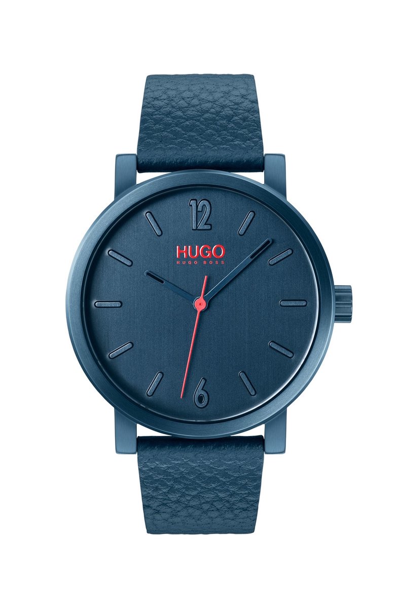 HUGO HU1530116 #RASE Herenhorloge Blauw - Ø 42 mm