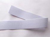 band elastiek 3 cm breed - 1,5 m - wit - zachte kwaliteit bandelastiek voor kleding