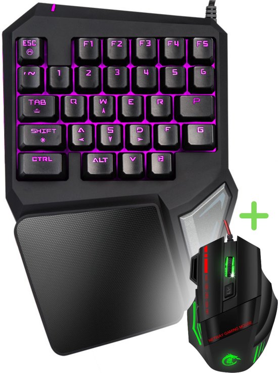 Game Toetsenbord 35 Toetsen Ergonomisch Gaming Keyboard