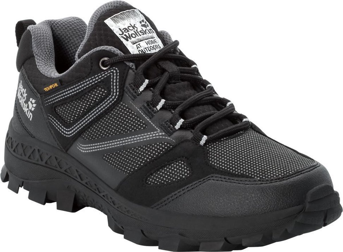 Jack Wolfskin Downhill Texapore Low Wandelschoenen Dames Zwart