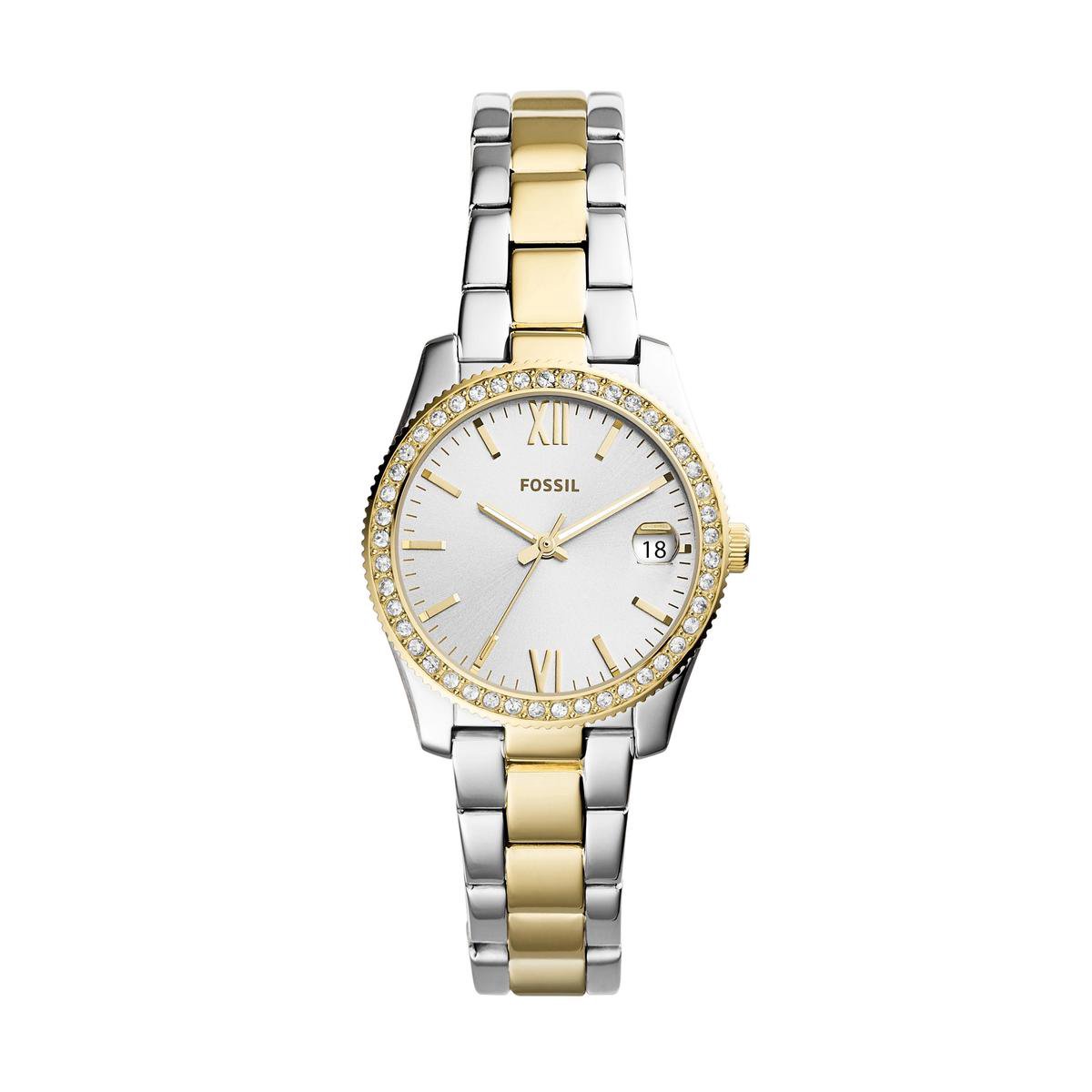 Fossil Scarlette Mini ES4319 Dameshorloge 32 mm - Zilverkleurig